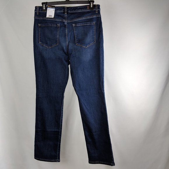 WOMEN’S INSTANTLY SLIMS LEE STRAIGHT LEG Jeans - Picture 2 of 10